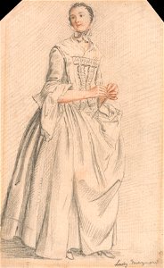 Paul Sandby - Lady Maynard - Google Art Project