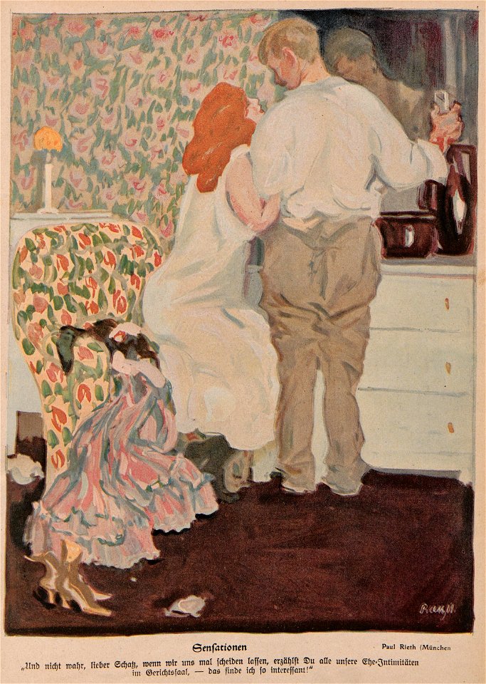Paul Rieth - Sensationen, 1909