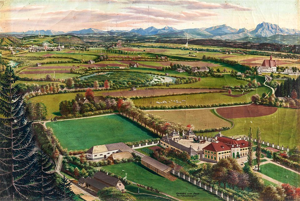 Paul Streißenberger Panoramablick Hausruckviertel