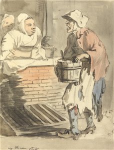 Paul Sandby - London Cries- Any Kitchen Stuff - Google Art Project