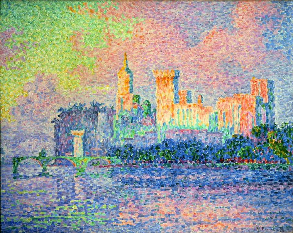 Paul Signac Palais des Papes Avignon