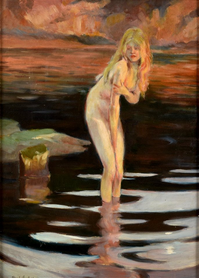 Paul-Émile Chabas Au crépuscule