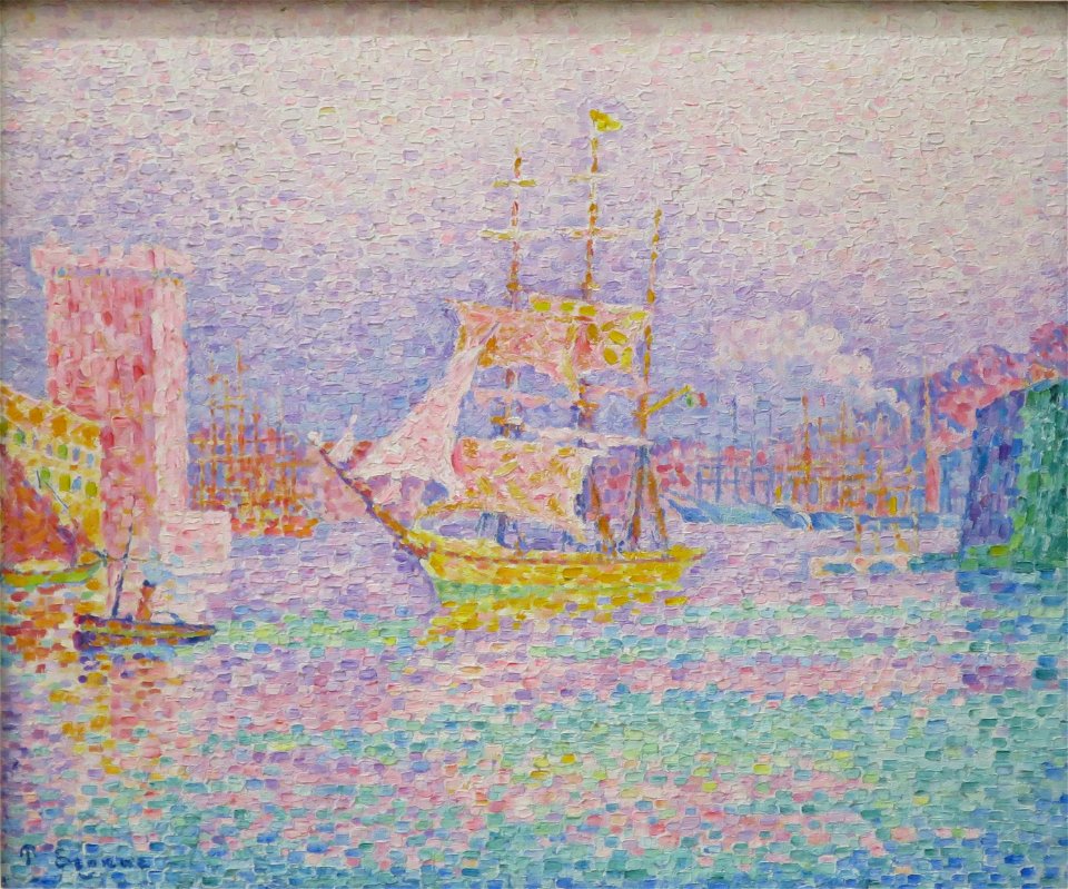 Paul Signac Port de Marseilles