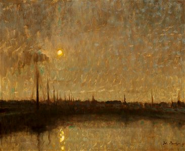 Paulsen Moonlit Harbour