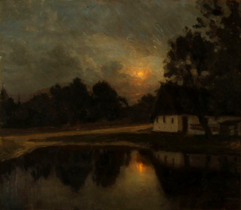 Julius Paulsen - Aftenlandskab (1901)