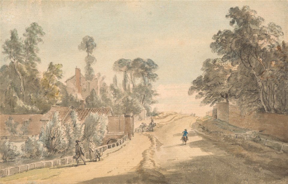 Paul Sandby - Bayswater - London - Google Art Project