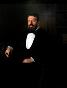 Pavel Mikh. Ryabushinskiy by S. Dunkers (1880, GIM)