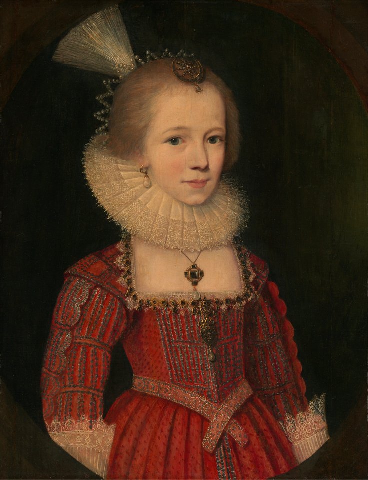 Paul van Somer - A Young Girl - Google Art Project
