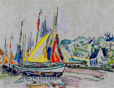 Paul Signac L'Île-aux-Moines