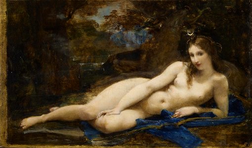 Paul-Jacques-Aimé Baudry - Diana Reposing - Walters 3712