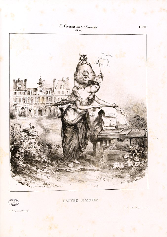 Pauvre France Grandville
