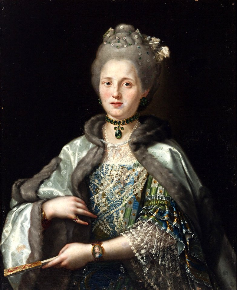 Paula Melzi de Eril by Francisco Bayeu