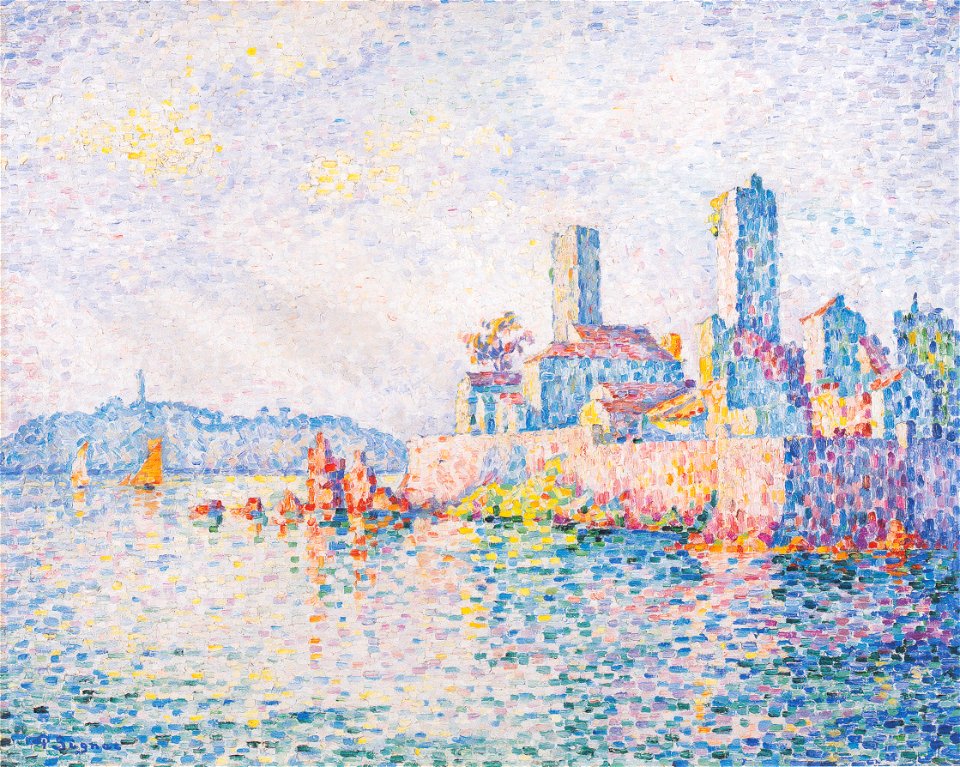 Paul Signac - Antibes, die Türme