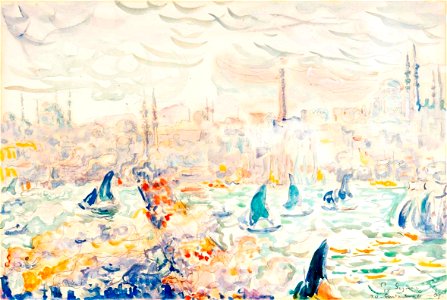 Paul Signac, Hafen von Konstantinopel