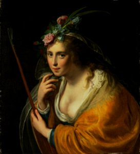 Paulus Moreelse - Shepherdess - y1954-130 - Princeton University Art Museum