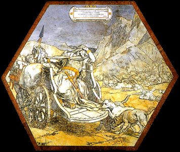 Pavimento di siena, esagono, morte di acab (alessandro franchi) 01