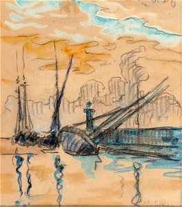 Paul Signac Saint-Tropez La jetée