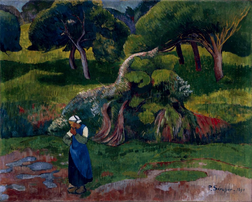Paul Sérusier - Landscape at Le Pouldu - Google Art Project