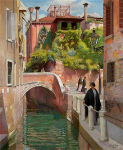 Venice by William McGregor Paxton, 1910