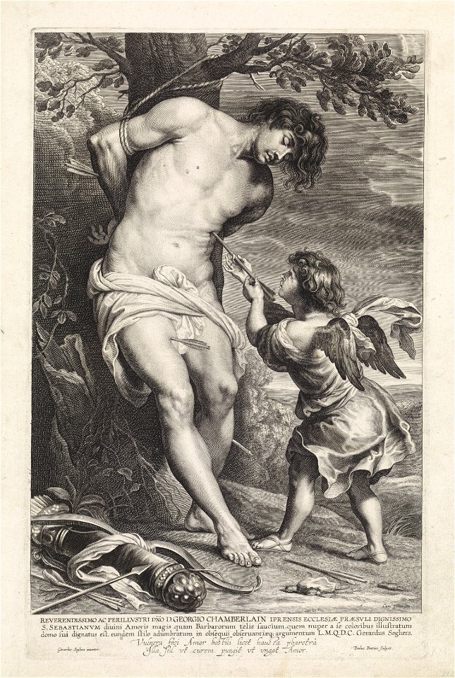 Paulus Pontius, Gerard Seghers - St. Sebastian