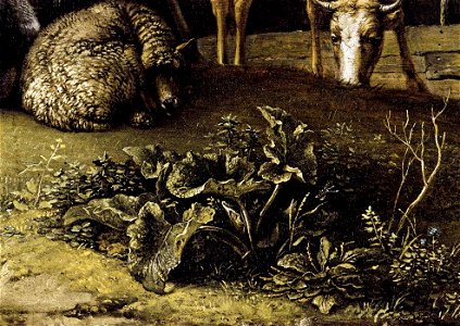 Paulus Potter - A Husbandman with His Herd (detail) - WGA18211