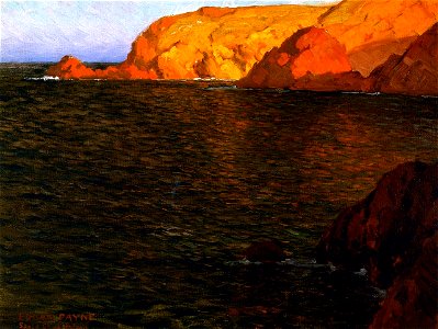 Edgar Payne Santa Cruz Island