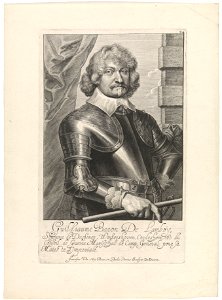 Paulus Pontius, Frans Denys - Portrait of Guillaume, Baron of Lamboy