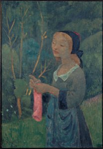 Paul Sérusier - Tricoteuse au bas rose - PPP1006 - Petit Palais