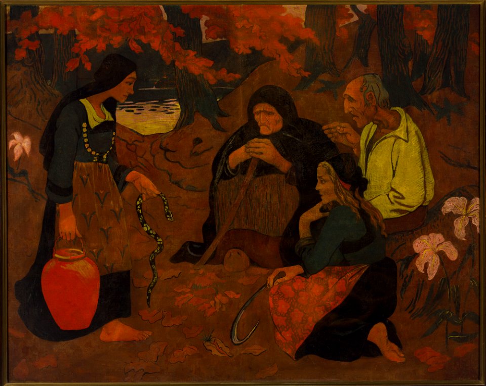 Paul Sérusier - Serpent eaters (Les mangeurs des serpents) - M.Ob.2185 - National Museum in Warsaw