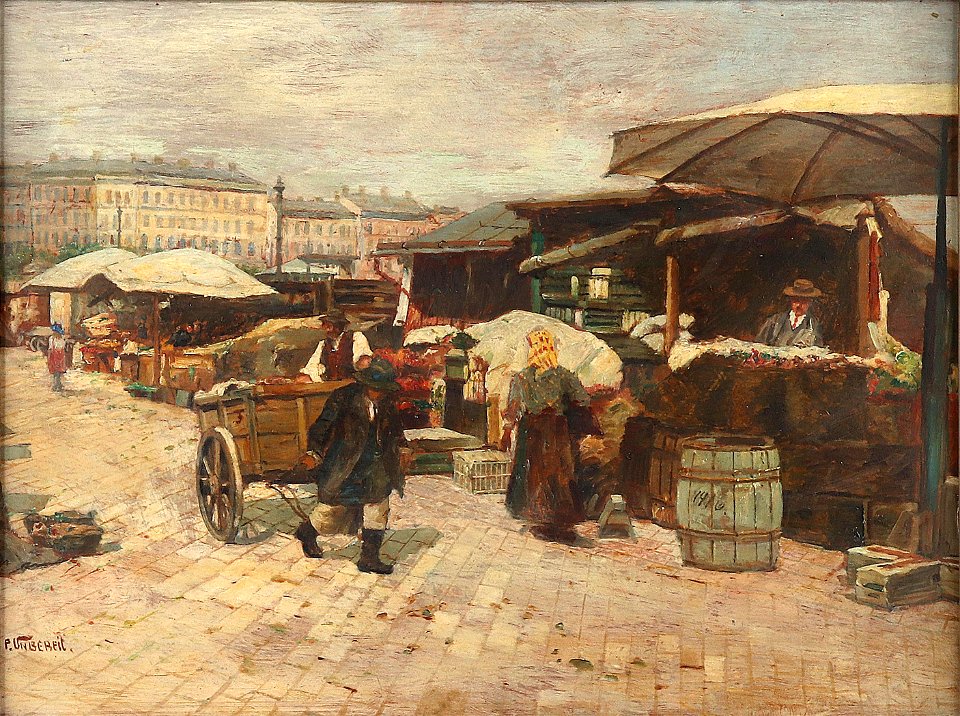 Paul Unbereit Naschmarkt in Wien