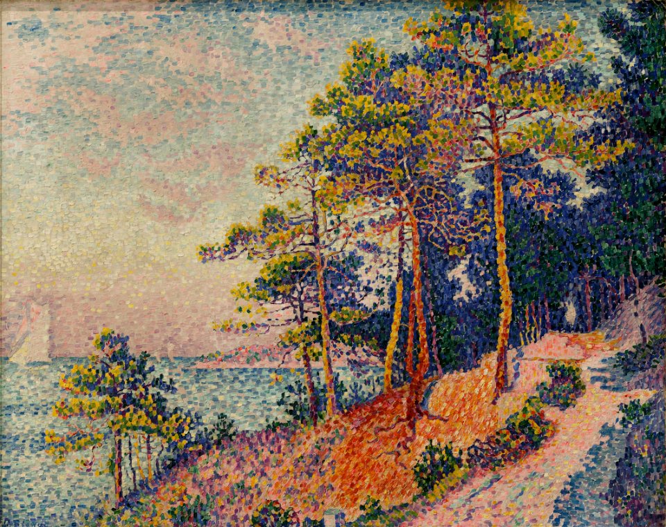 Paul Signac - Le Sentier de douane