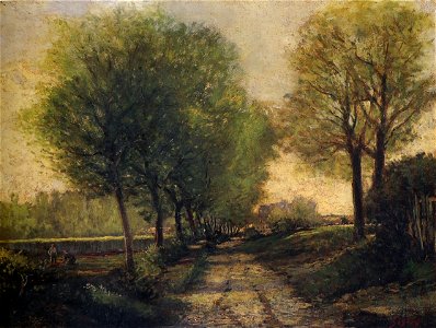 Paul Vogler - Lane near a Small Town