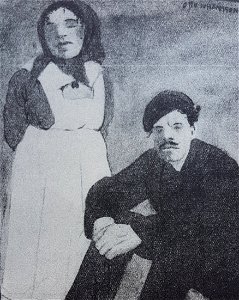 Paus i förhållandet x Otto Johansson 1917