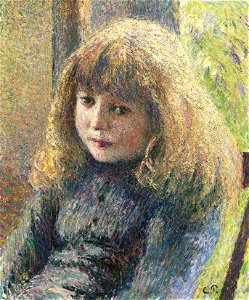 Paul-Emile Pissarro by Camille Pissarro (1830-1903)