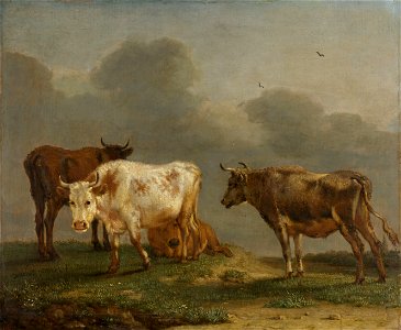 Paulus Potter - Vier koeien in de wei