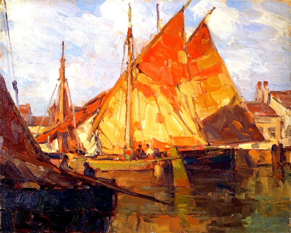 Edgar Payne Sardine Boats