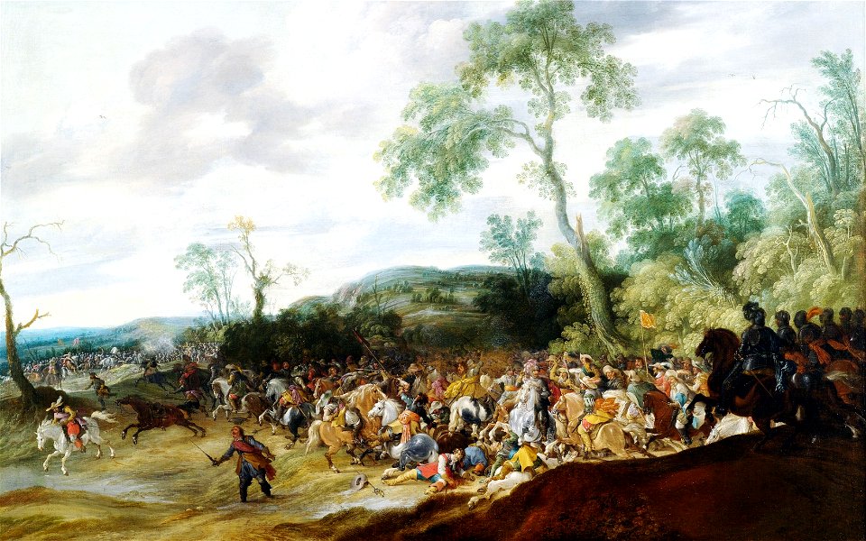 Pauwels van Hillegaert Schlachtengetümmel