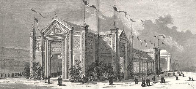 Pavillon de Paris au Champ-de-Mars, 1878