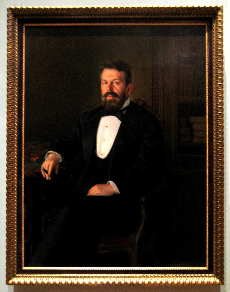 Pavel Mikh. Ryabushinskiy by S. Dunkers (1880, GIM) FRAME
