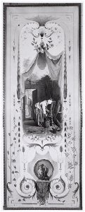 Paul-Alfred Colin - Wanddecoratie met watertappende vrouw - SA 38108 - Amsterdam Museum