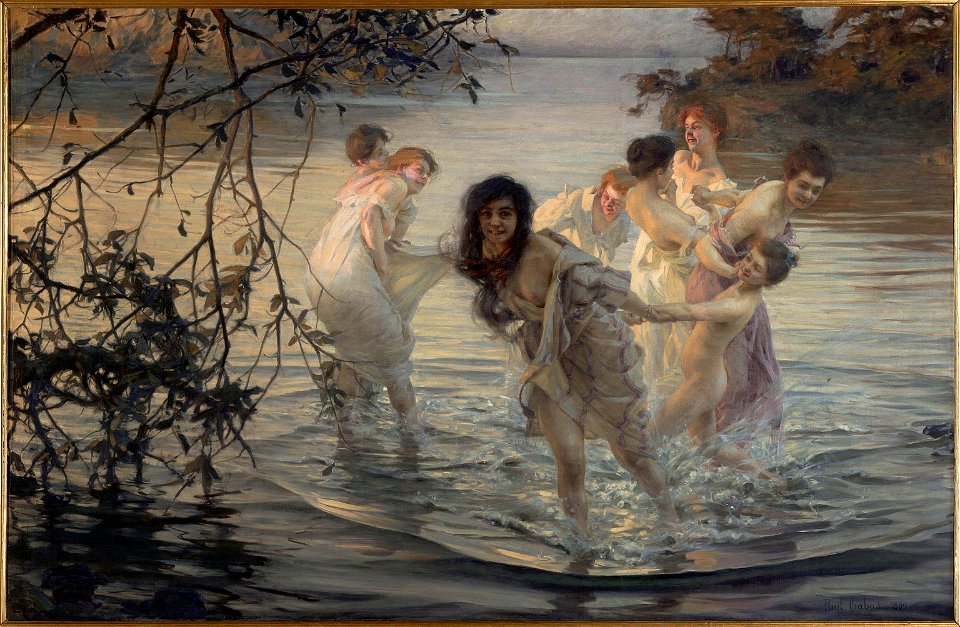 Paul Émile Chabas - Les nymphes de danse