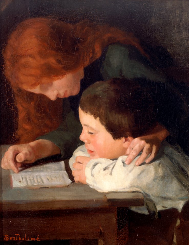Paul-Albert (dit Albert) Bartholomé - La lecture - PDUT1902 - Musée des Beaux-Arts de la ville de Paris