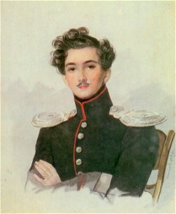 Pavel Grig. Demidov (1809-1858) by P.Sokolov (1820s, Tropinin museum)