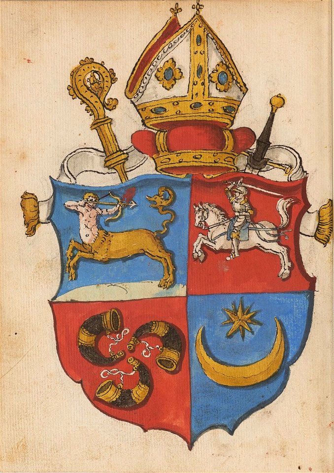Pavał Halšanski, Pahonia. Павал Гальшанскі, Пагоня (1555) (2)