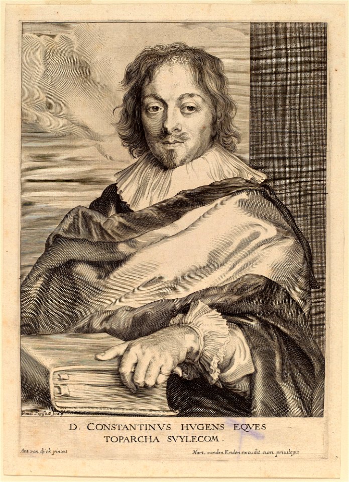 Paulus Pontius - Portrait of Constantijn Huygens - WGA18071