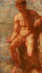 Julius Paulsen - En mandlig nøgenmodel