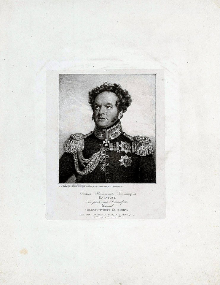 Pavel Vassilievitch Golenichtchev-Koutouzov by Unidentified artist - Hermitage