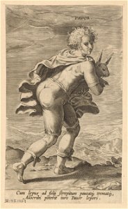 Pavor print by Philip Galle, S.I 1731, Prints Department, Royal Library of Belgium