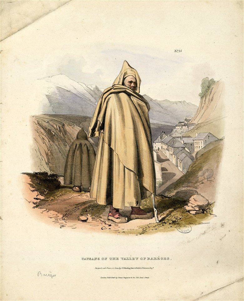 Paysans of the Valley of Baréges - Fonds Ancely - B315556101 A HARDING 054