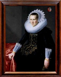 Paulus Moreelse - Portret van Anna Strick (1591-1637) - 30549 - Cultural Heritage Agency of the Netherlands Art Collection